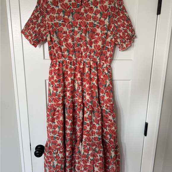 Baltic Born Medium Suzette Smocked Midi Dress - Picture 7 of 7